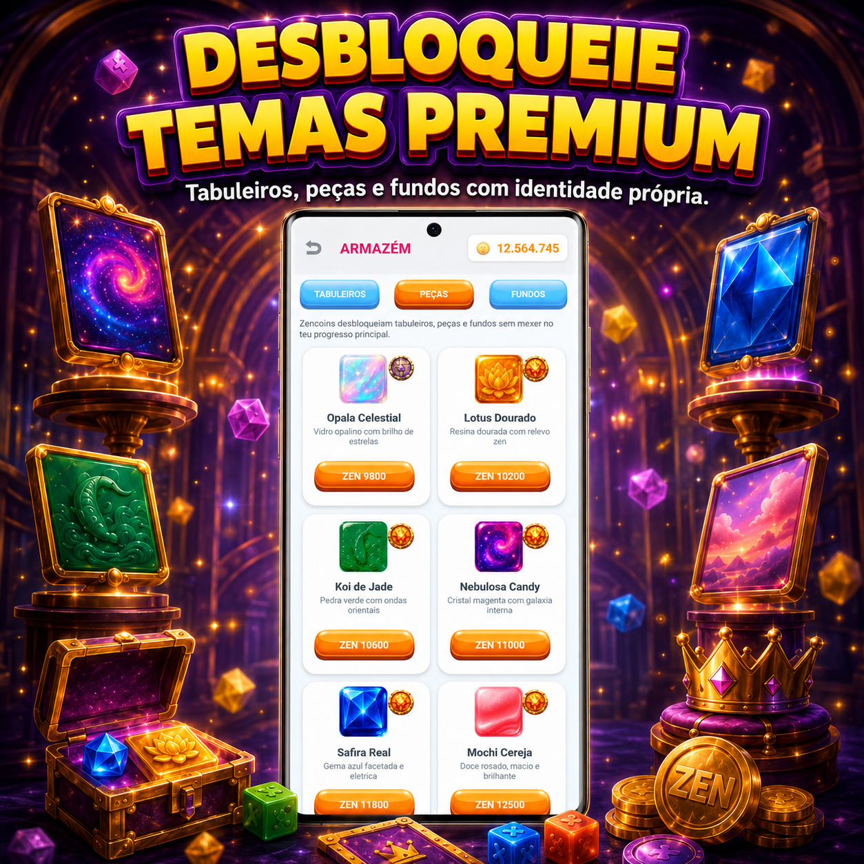 Personalize do seu jeito